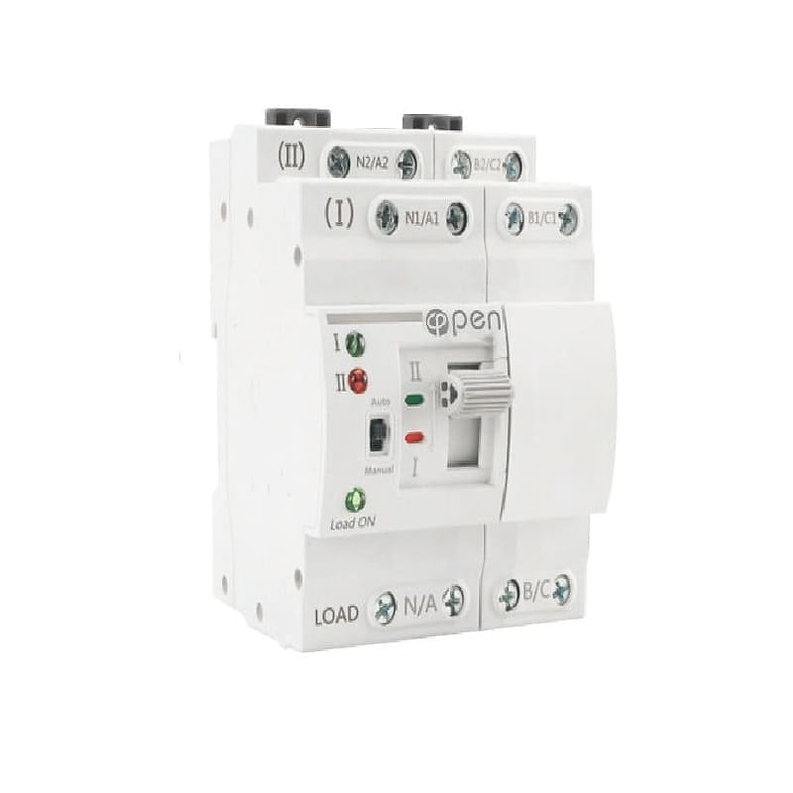 Comutator Automat Trifazat ATS 63A – 4P – Model NOU