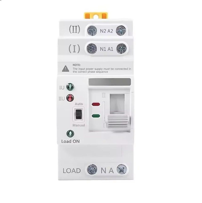Comutator Automat Monofazat ATS 63A – 2P – Model NOU