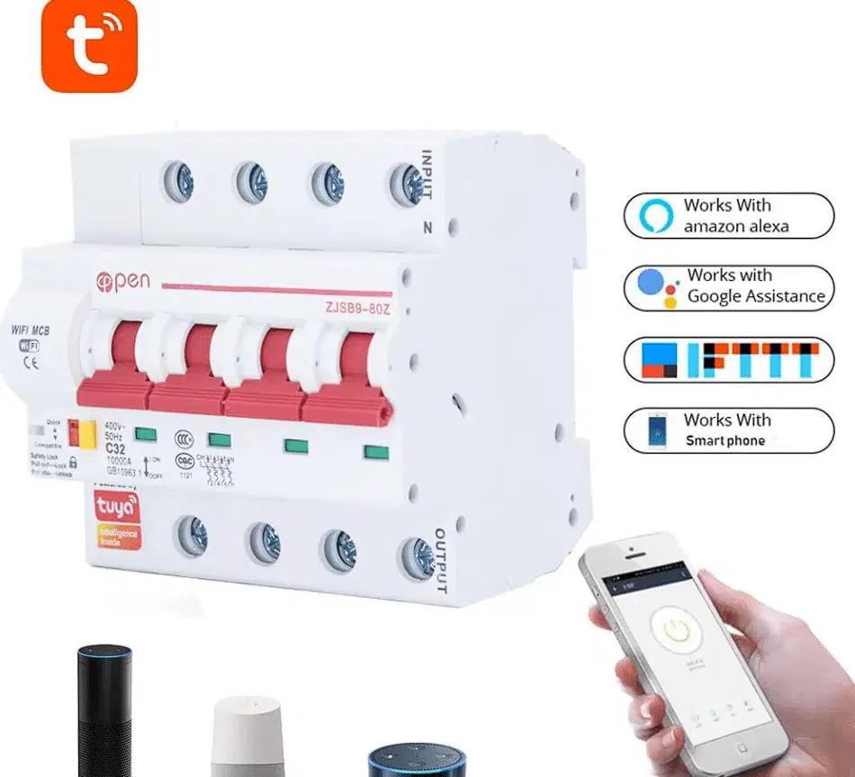 Siguranta Automata SMART WI-FI ( TUYA ) 63A 4P