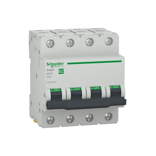 Siguranta automata Schneider 4P 20A C 4.5kA