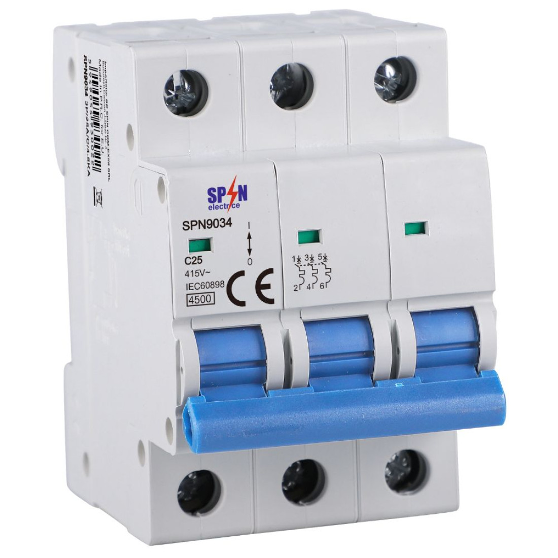 Siguranta Automata C25-3Poli 25A 4.5kA