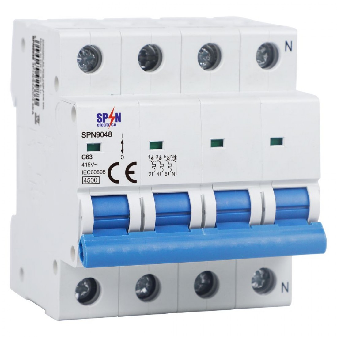 Siguranta Automata C63-3P+N 63A 4.5kA