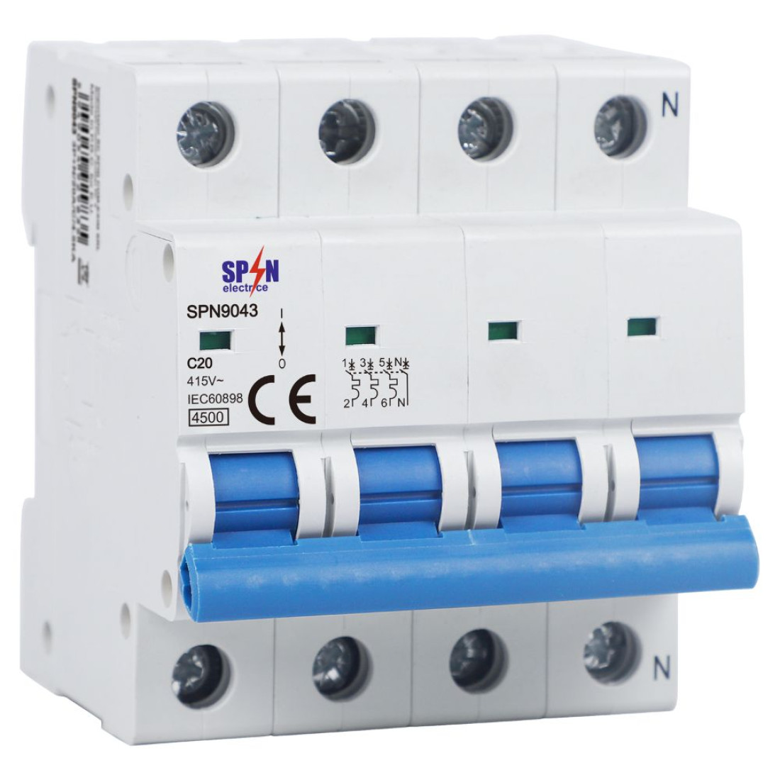 Siguranta Automata C20-3P+N 20A 4.5kA