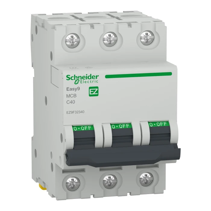 Siguranta automata modulara Schneider Electric Easy 9, 4.5 kA, 3P, 40 A, curba C
