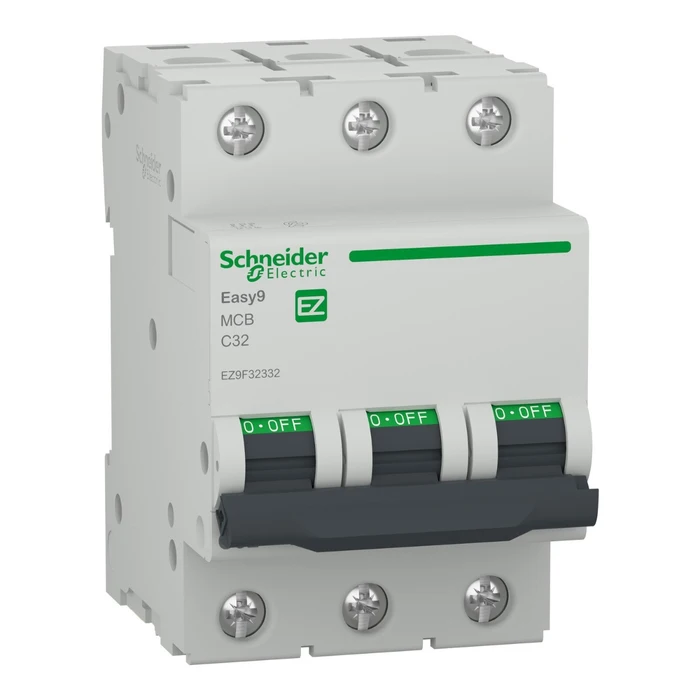 Siguranta automata modulara Schneider Electric Easy 9, 4.5 kA, 3P, 32 A, curba C