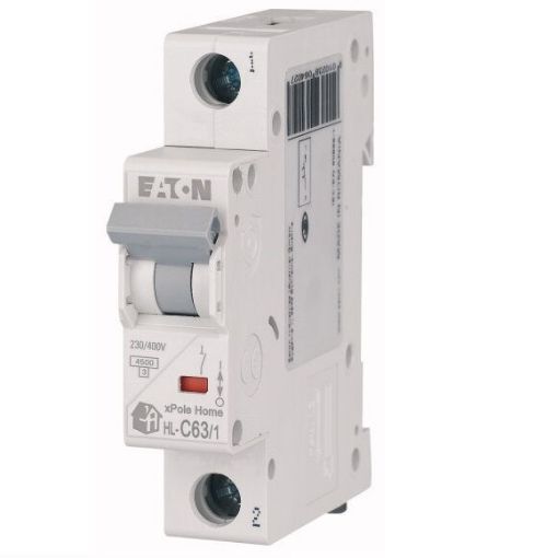 Siguranta automata Eaton 1P 63A 4.5kA
