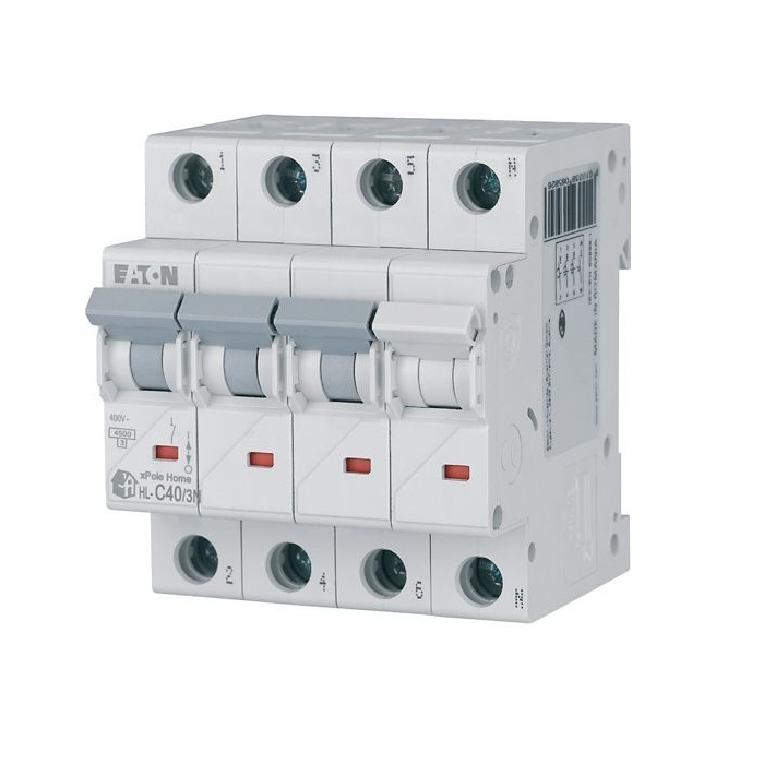 Siguranta automata Eaton 3P+N 40A 4.5kA