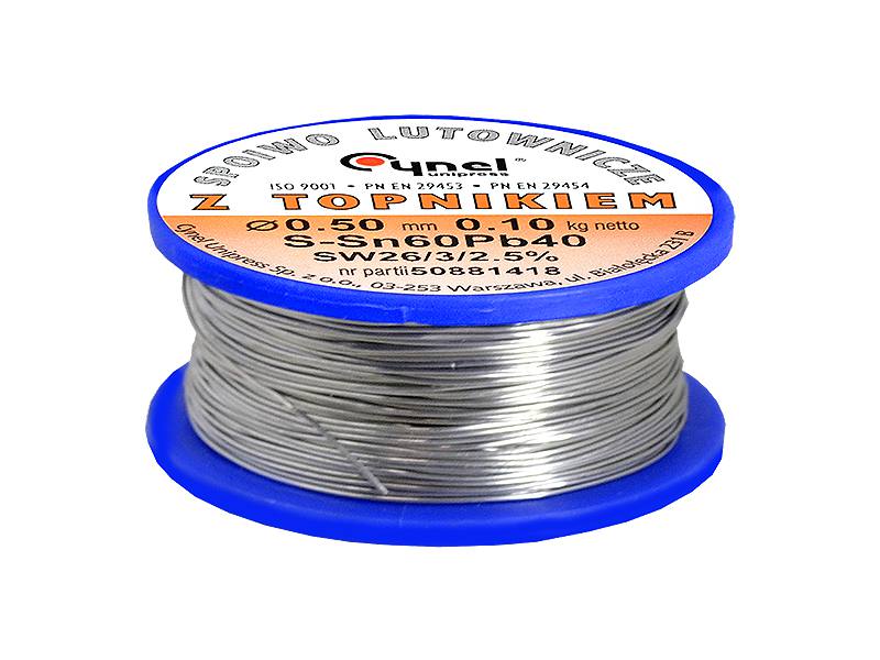 Fludor 100gr 0,5mm Cynel