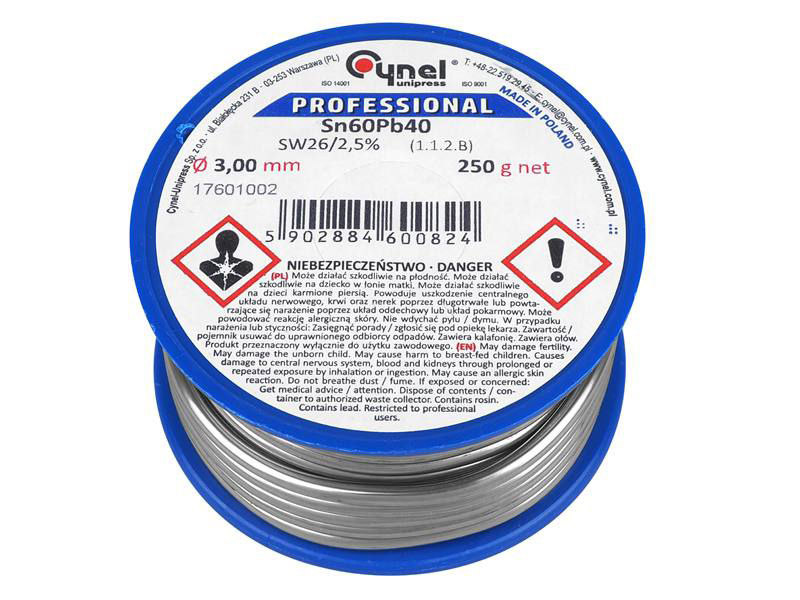 Fludor 250gr 3mm Cynel