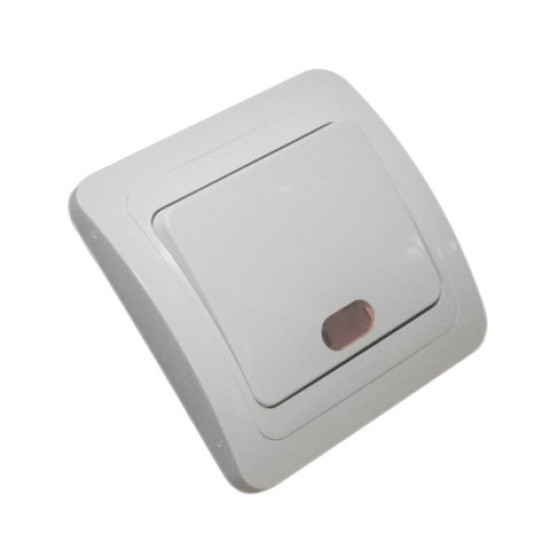 Intrerupator cu LED, montaj incastrat
