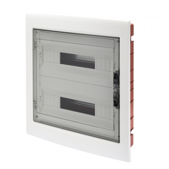 Tablou sigurante incastrat 36 module Gewiss cu bareta inclusa