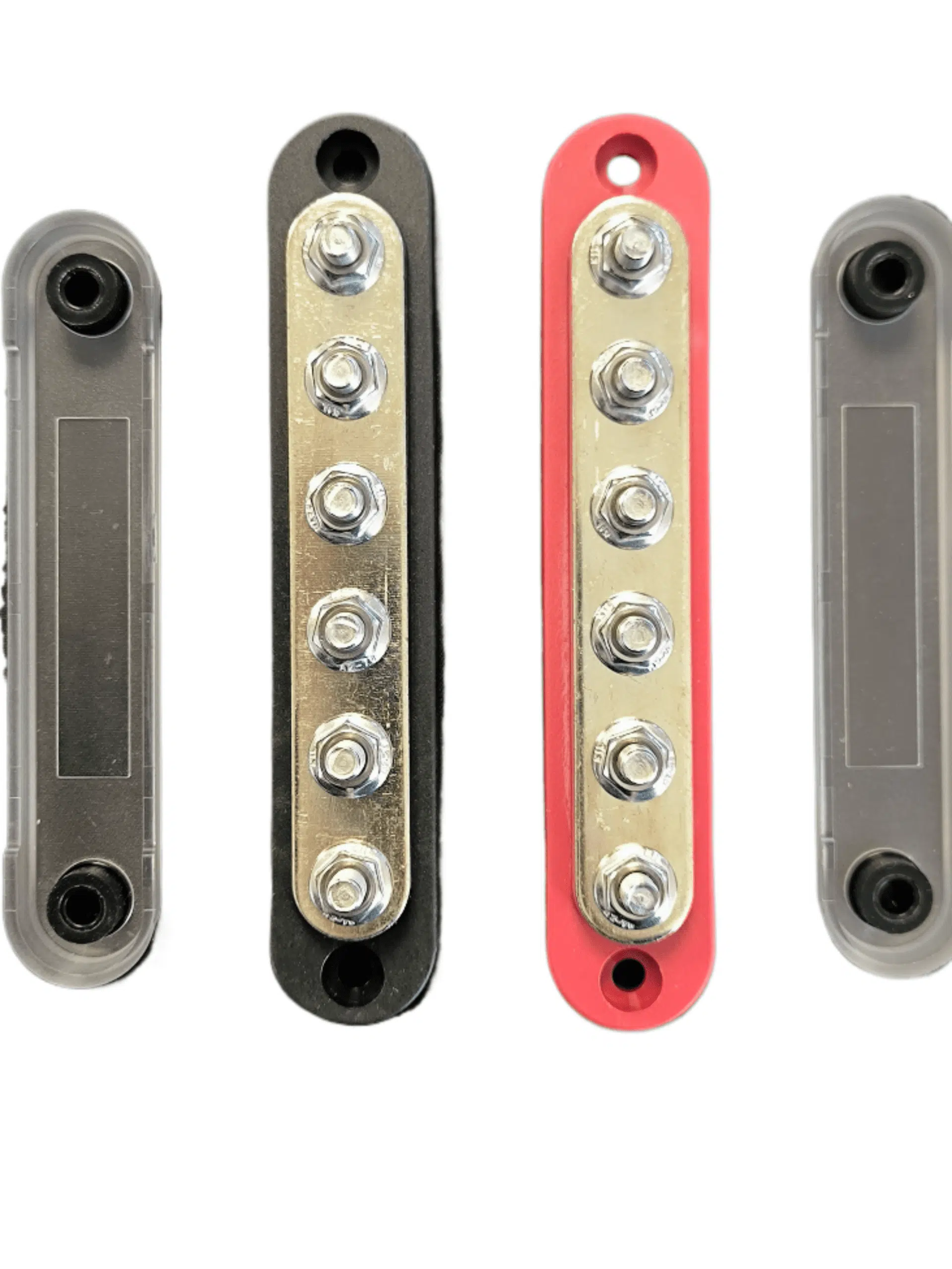 Set Bară de Conexiune Busbar 150A, 12-48V, 6P | Distribuție Eficientă a Curentului Electric | Ideal pentru Sisteme Fotovoltaice, Vehicule Electrice și Aplicații Industriale | OPEN